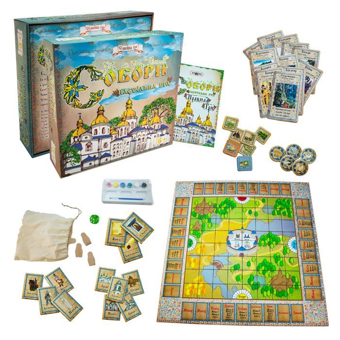 Настольная игра Strateg Соборы (украинский язык) (30104) изображение 3