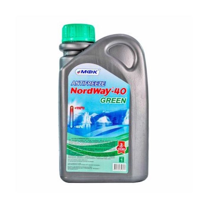 Антифриз МФК "NordWay -40" (-32C) зелен. ПЕ кан.0,92кг (30813)