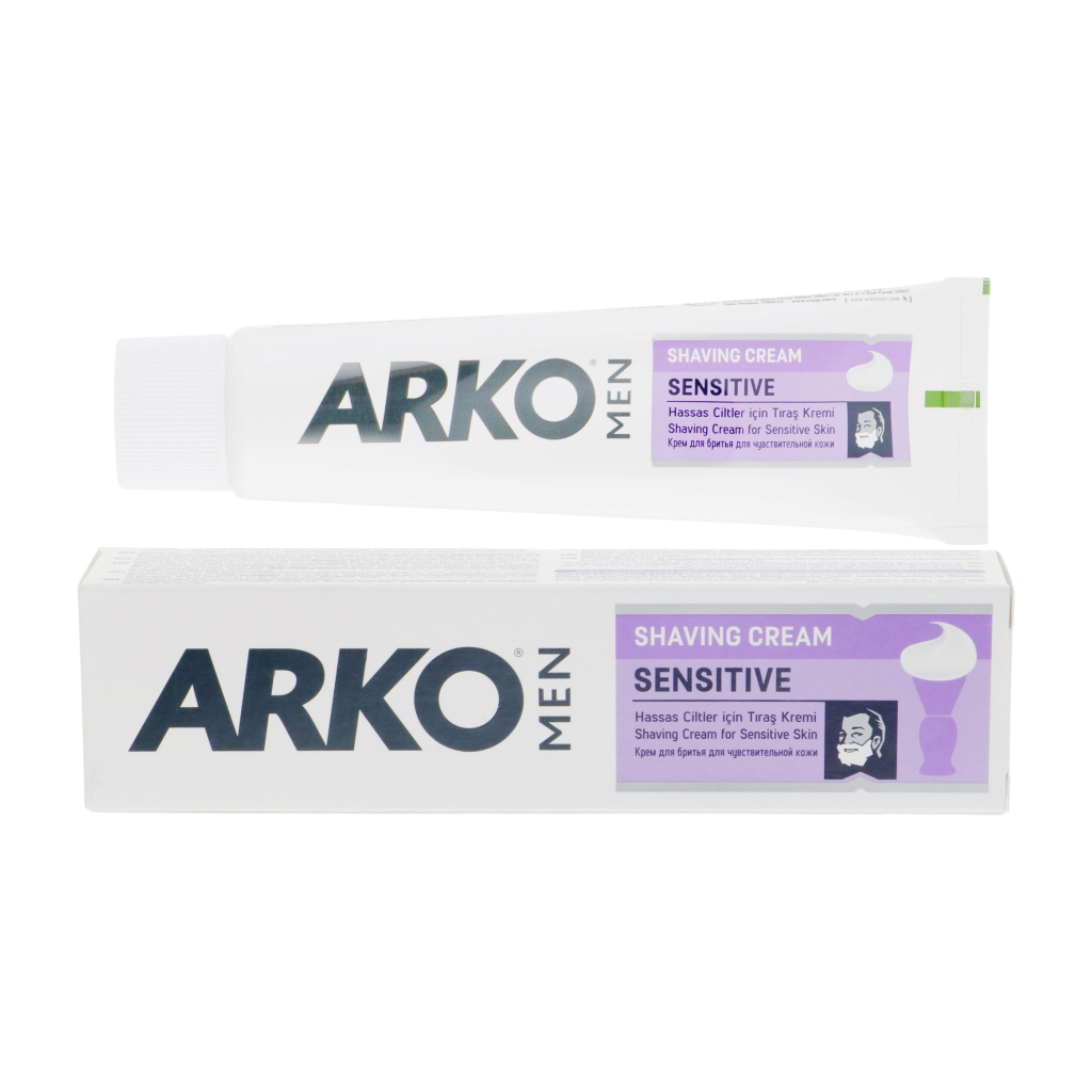 Крем для бритья ARKO Sensitive 90 г (8690506093518/8690506527860) изображение 2