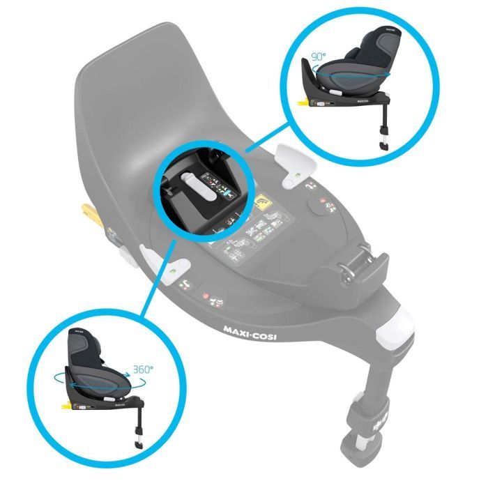 База для автокресла Maxi-Cosi FamilyFix 360 (8043010110) изображение 6