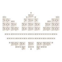Конструктор LEGO Icons Кроссовки adidas Originals Superstar 731 детал (10282-) изображение 8