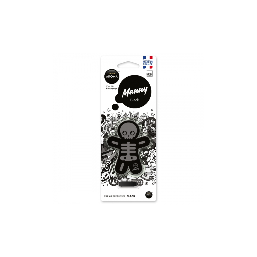 Ароматизатор для автомобіля Aroma Car Manny Black (92993)