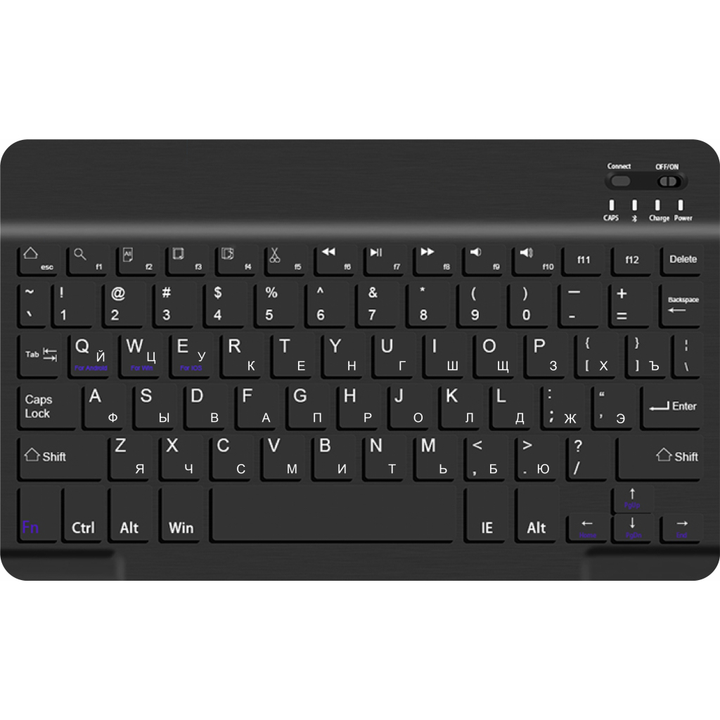 Чехол для планшета AirOn Premium Samsung Tab S7 FE (T730/T735) 12.4" 2021 BT Keyboard (4822352781074) изображение 2