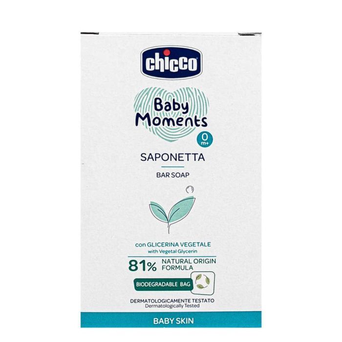 Детское мыло Chicco мягкая пена Baby Moments, 100 г (10398.00) изображение 2