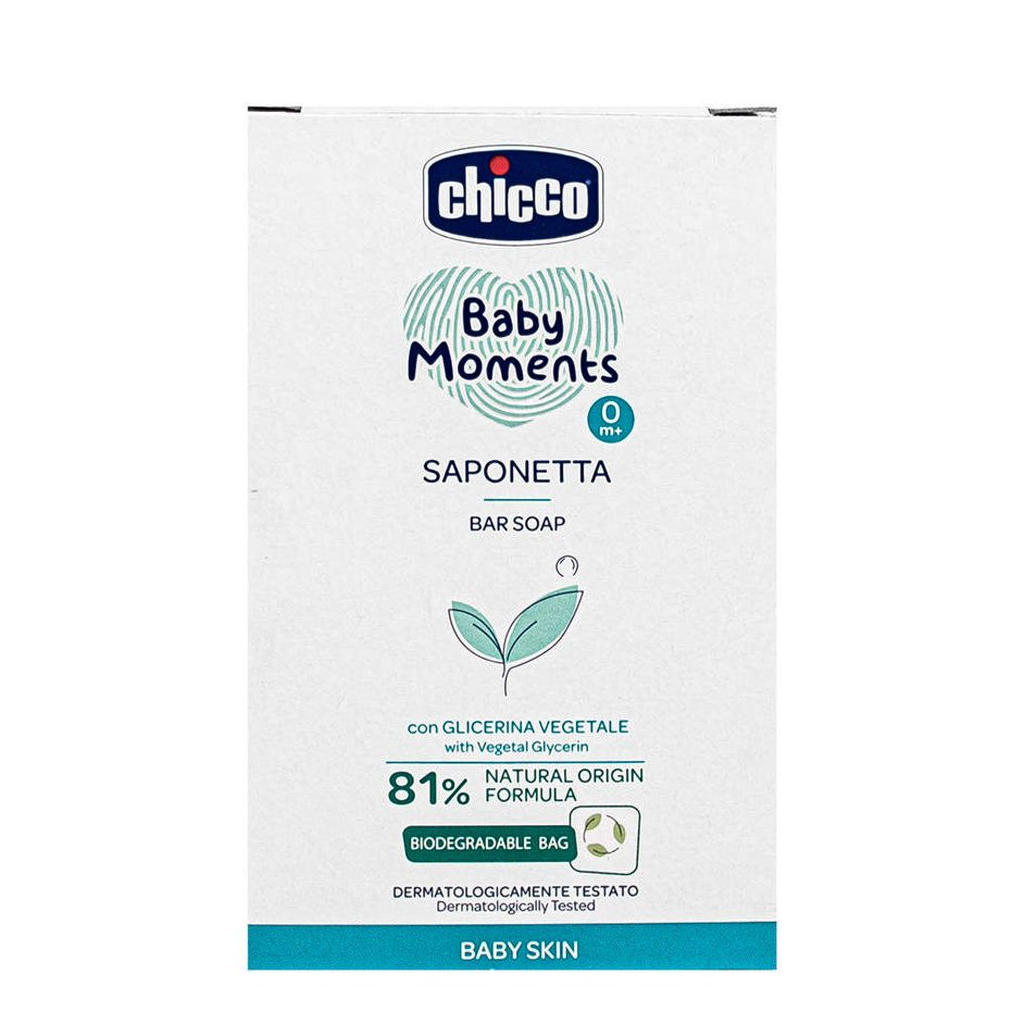 Детское мыло Chicco мягкая пена Baby Moments, 100 г (10398.00) изображение 2