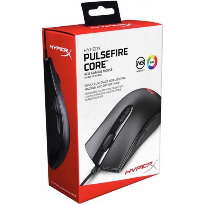 Мышка HyperX Pulsefire Core RGB Black (4P4F8AA) изображение 6