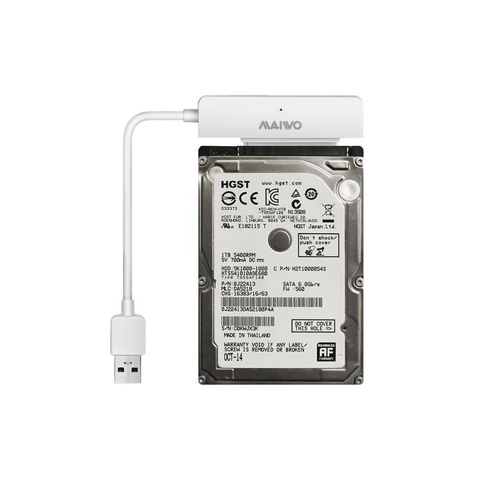 Карман внешний Maiwo K104-U3S white изображение 5