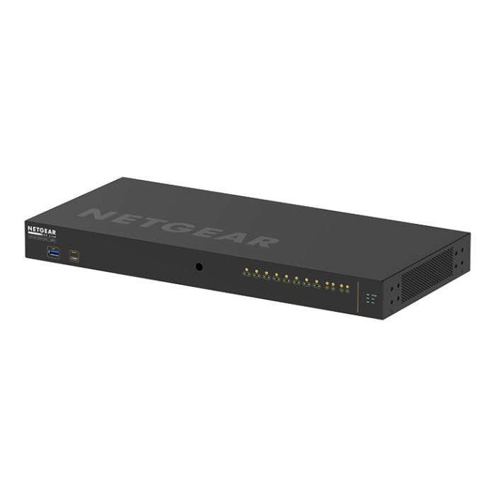 Коммутатор сетевой Netgear Комутатор M4250-10G2F-POE+ (GSM4212P) 8x1GE PoE+(125W), 2x1G (GSM4212P-100EUS) изображение 4