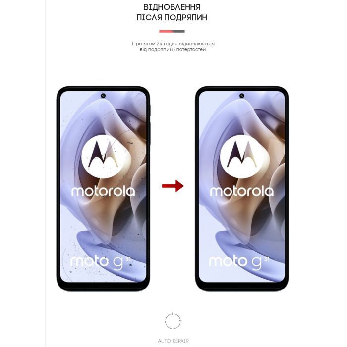 Пленка защитная Armorstandart Matte Motorola G32 / G62 5G (ARM62063) изображение 3