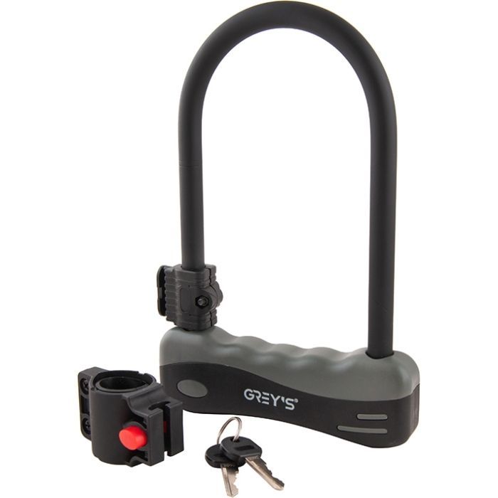 Замок велосипедний Grey's U-lock з кріпленням 12x165x245 мм (GR33012)