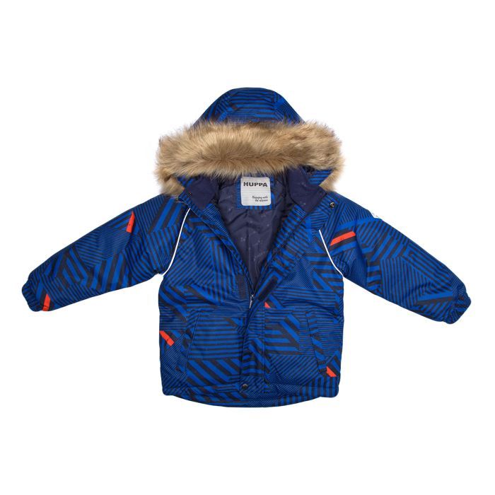 Куртка детская Huppa MARINEL 17200030 синий с принтом 98 (4741632031586) изображение 3