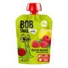 Детское пюре Bob Snail Улитка Боб Яблоко Малина 90 г (4820219343875)