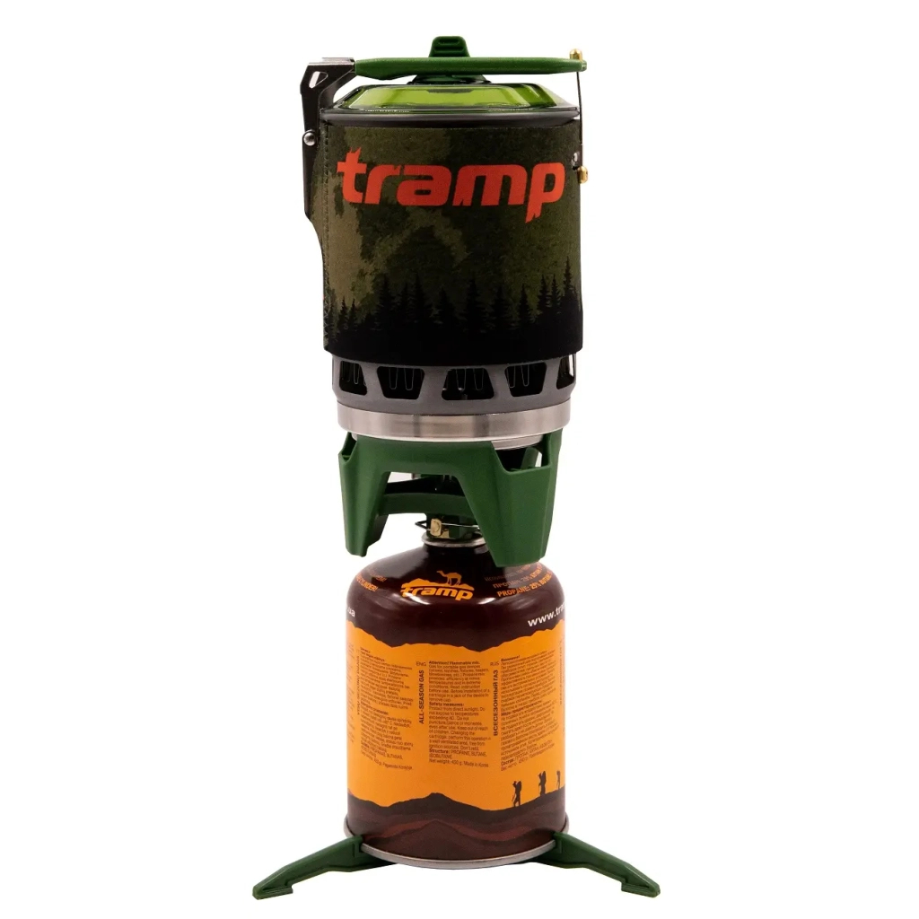 Горелка Tramp система для приготовление пищи 0,8 л (TRG-049-olive)
