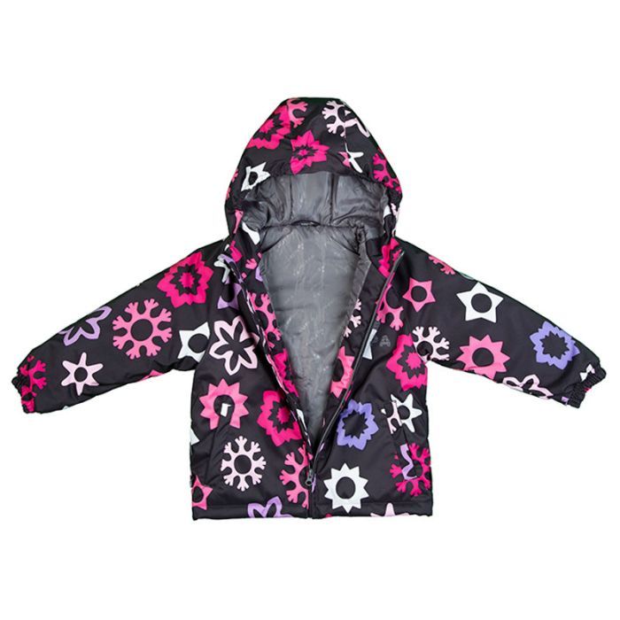 Куртка дитяча Huppa CLASSY 17710030 темно-сірий з принтом 104 (4741468692449) зображення 4