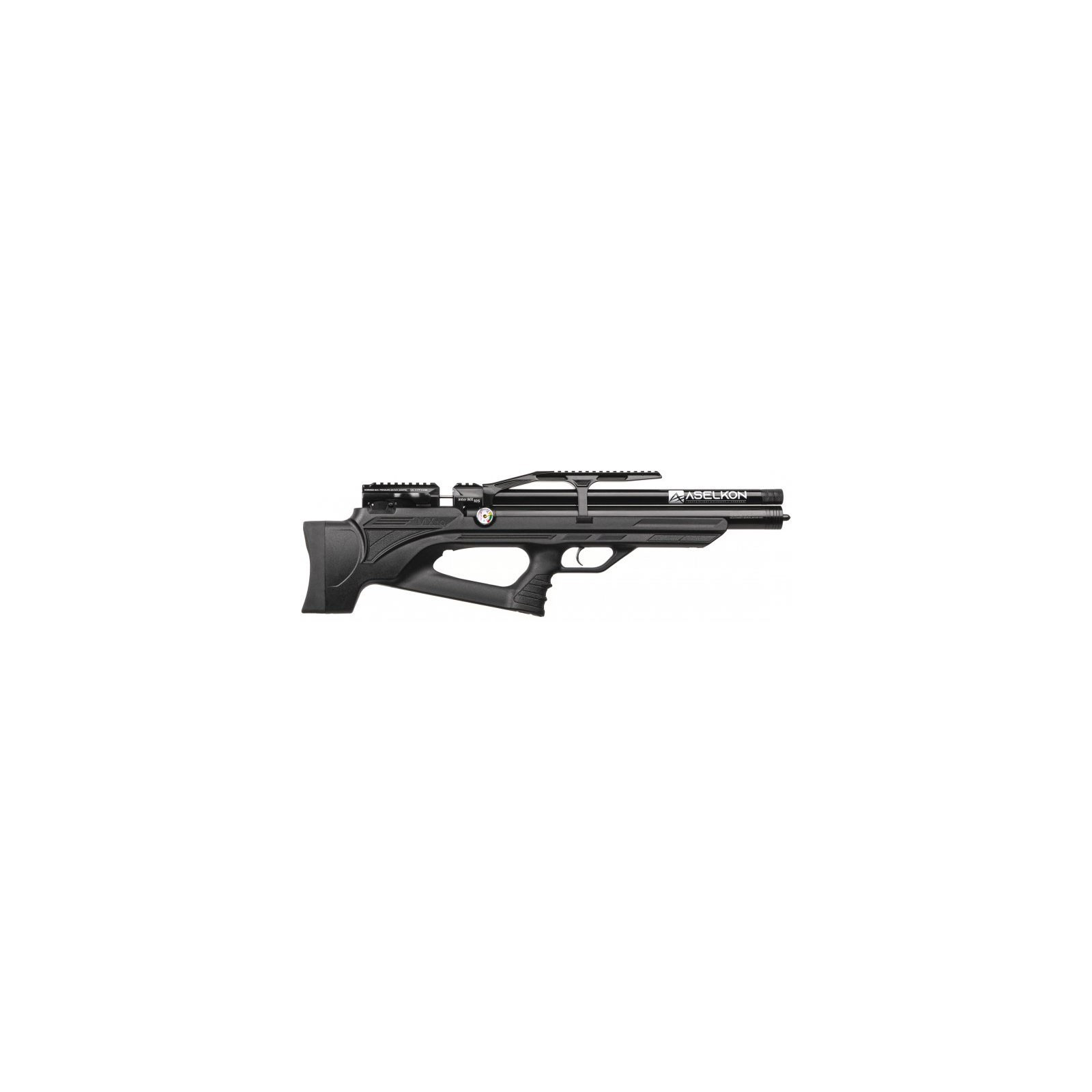 Пневматическая винтовка Aselkon MX10-S Редукторна Black (1003770)