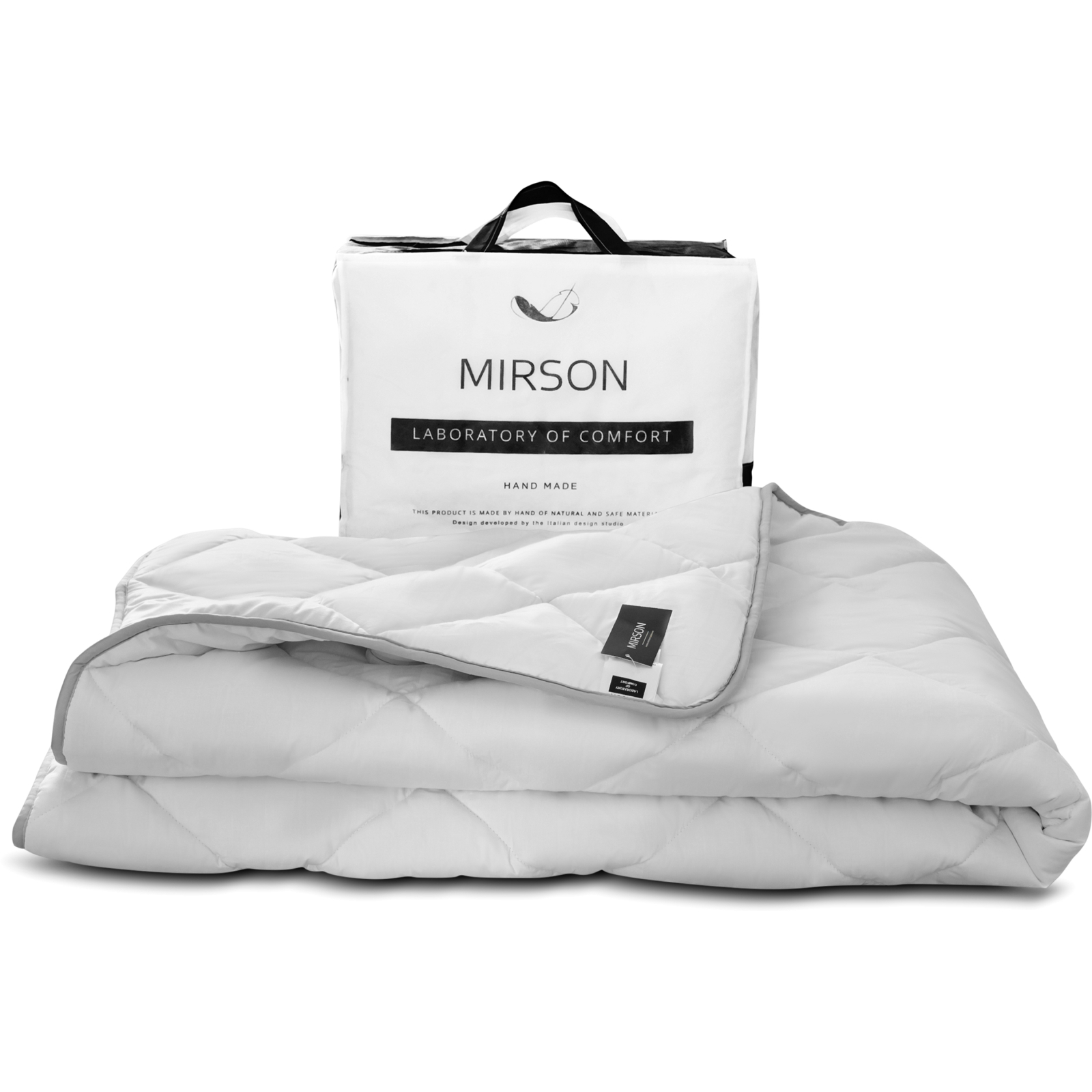 Одеяло MirSon антиаллергенное EcoSilk №1302 Bianco Зимнее 200x220 см (2200001529755) изображение 2