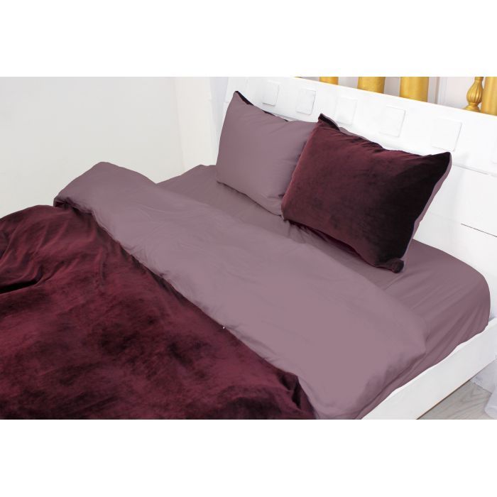 Постільна білизна MirSon Велюр Winter Delicate 28-0062 Echinacea Полуторний (2200004034409) зображення 2