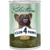 Консервы для собак Club 4 Paws Selection Паштет с курицей и говядиной 400 г (4820215368674)
