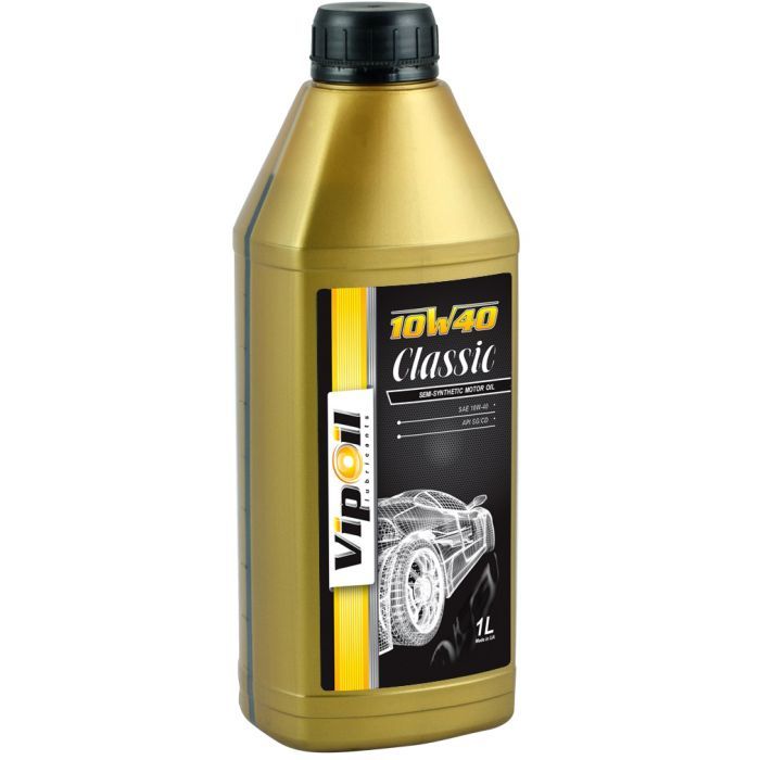 Моторное масло VIPOIL VipOil Classic 10W-40 SG/CD, 1л (0162832)