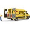 Спецтехника Bruder автомобиль MB Sprinter курьер DHL с фигуркой (02671) изображение 5