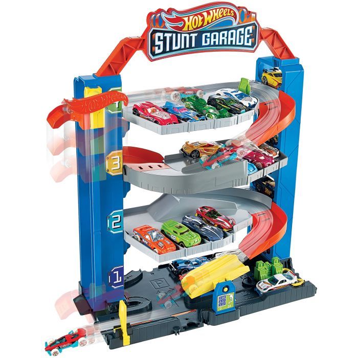 Автотрек Hot Wheels Четырехэтажный гараж для машинок (GNL70) изображение 2