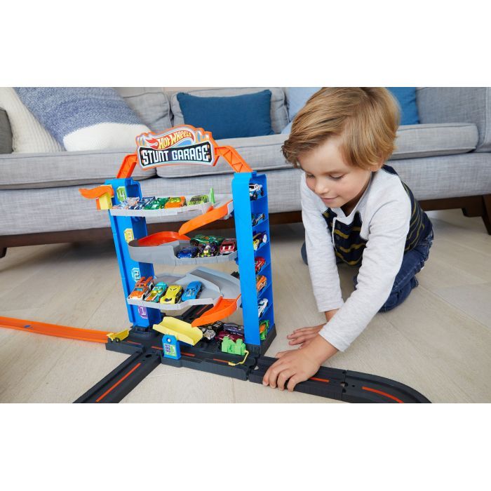 Автотрек Hot Wheels Четырехэтажный гараж для машинок (GNL70) изображение 6