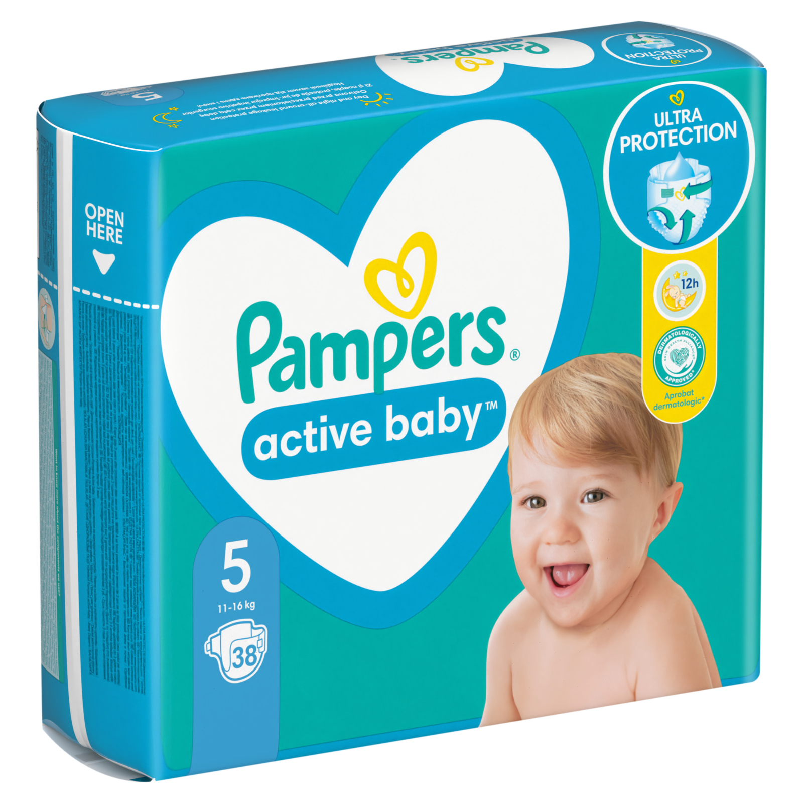 Підгузки Pampers Active Baby Junior Розмір 5 (11-16 кг), 60 шт. (8001090948410) зображення 3