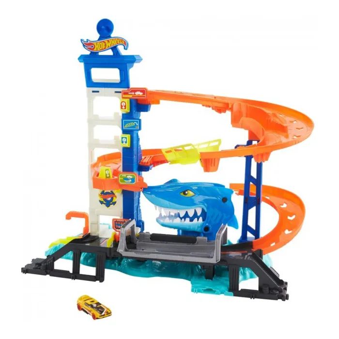 Автотрек Hot Wheels Втеча від лютої акули (HDP06)