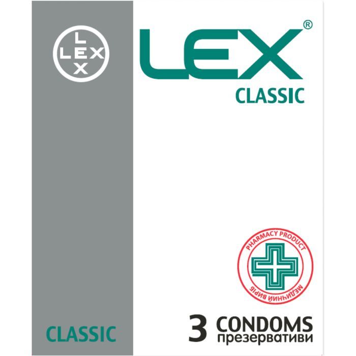 Презервативы Lex Condoms Classic 12 шт. (4820144771897)