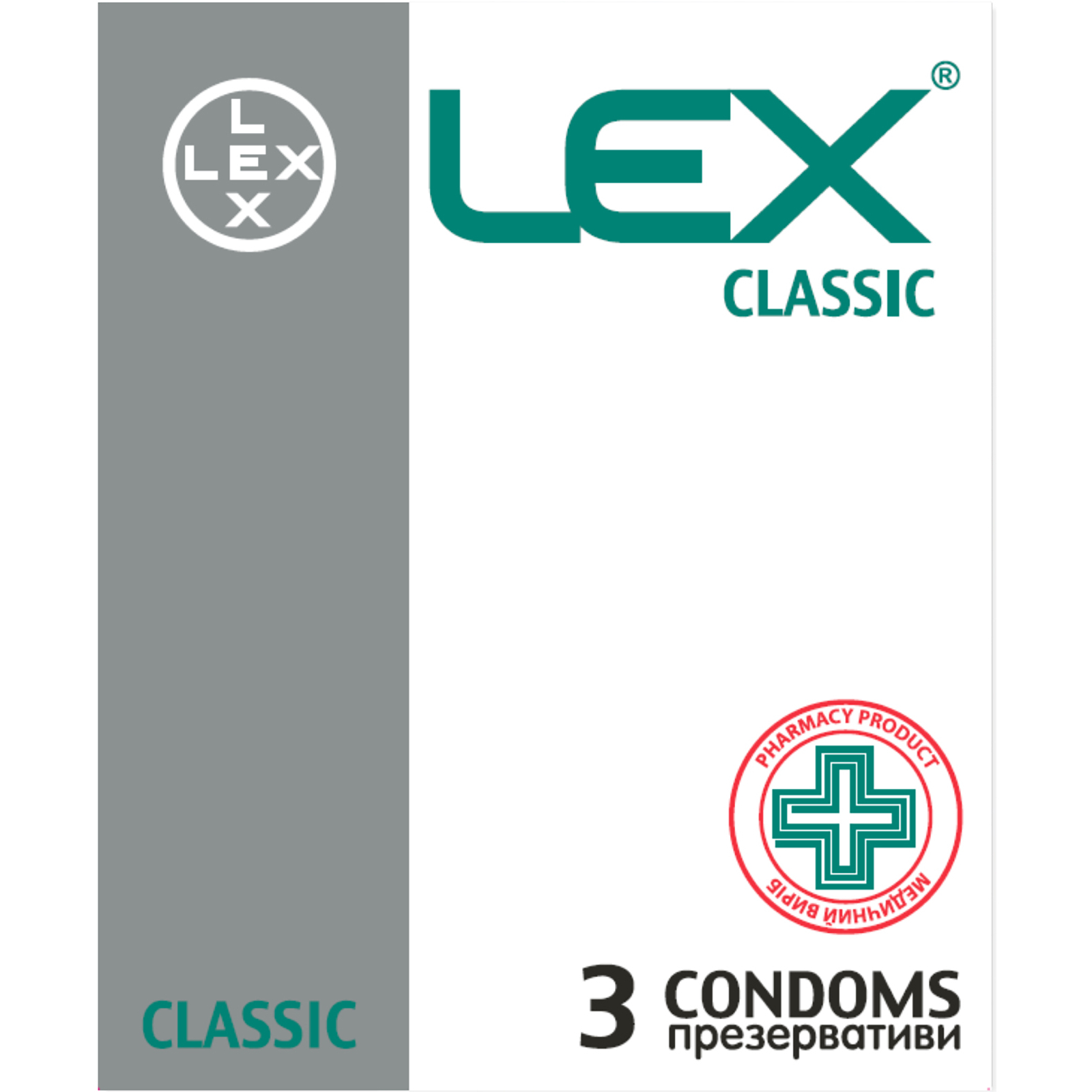 Презервативы Lex Condoms Classic 3 шт. (4820144770333)