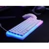 Клавиатура Xtrfy K5 68 keys Kailh Red Hot-swap RGB UA White (K5-RGB-CPT-TPWHITE-R-UKR) изображение 2