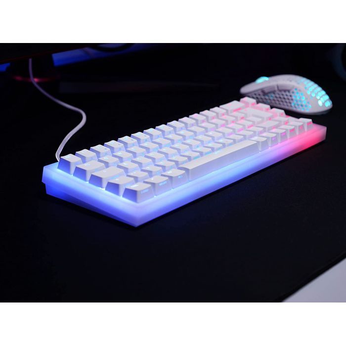 Клавиатура Xtrfy K5 68 keys Kailh Red Hot-swap RGB UA White (K5-RGB-CPT-TPWHITE-R-UKR) изображение 3