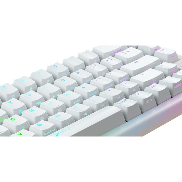 Клавиатура Xtrfy K5 68 keys Kailh Red Hot-swap RGB UA White (K5-RGB-CPT-TPWHITE-R-UKR) изображение 9