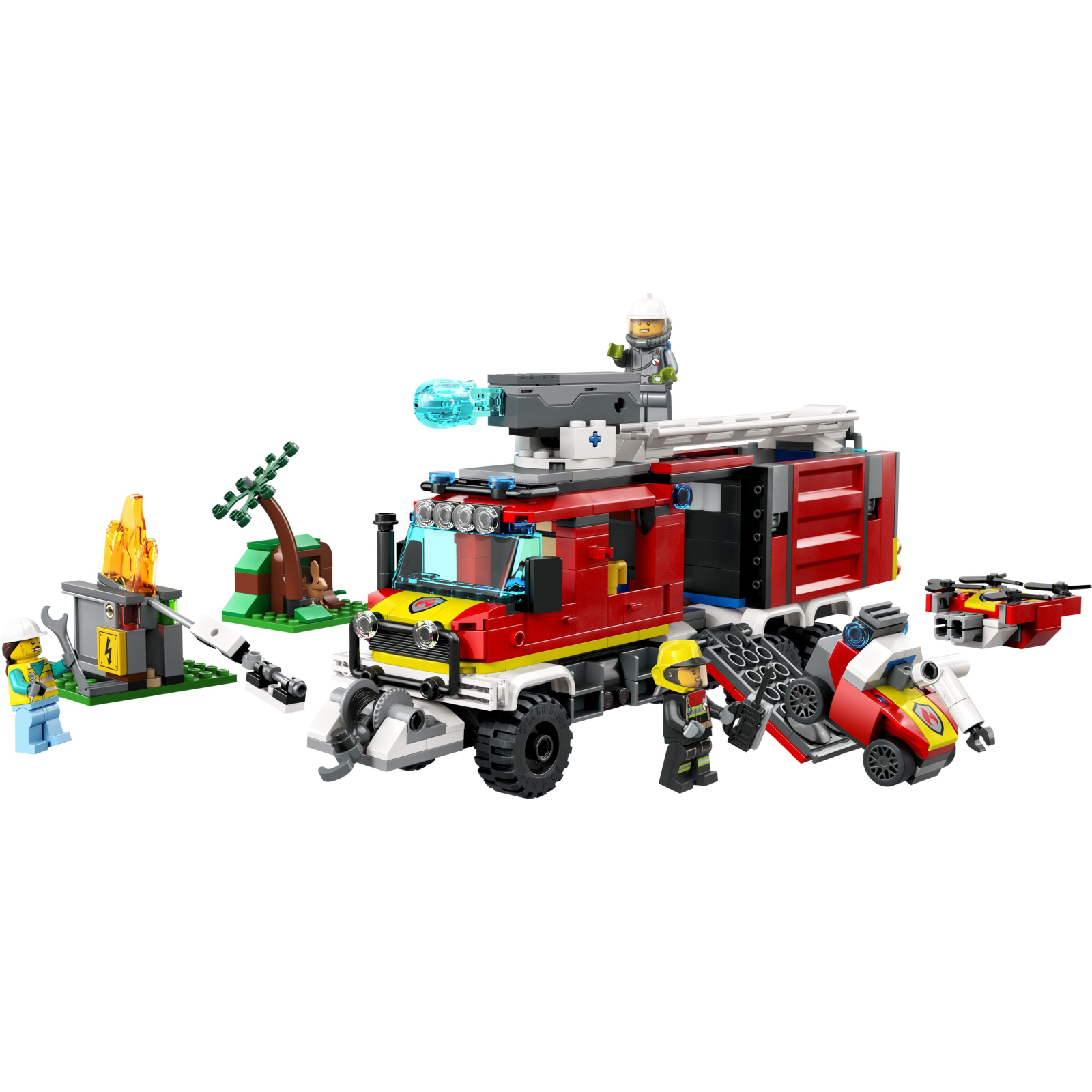 Конструктор LEGO City Пожарная машина 502 детали (60374) изображение 2
