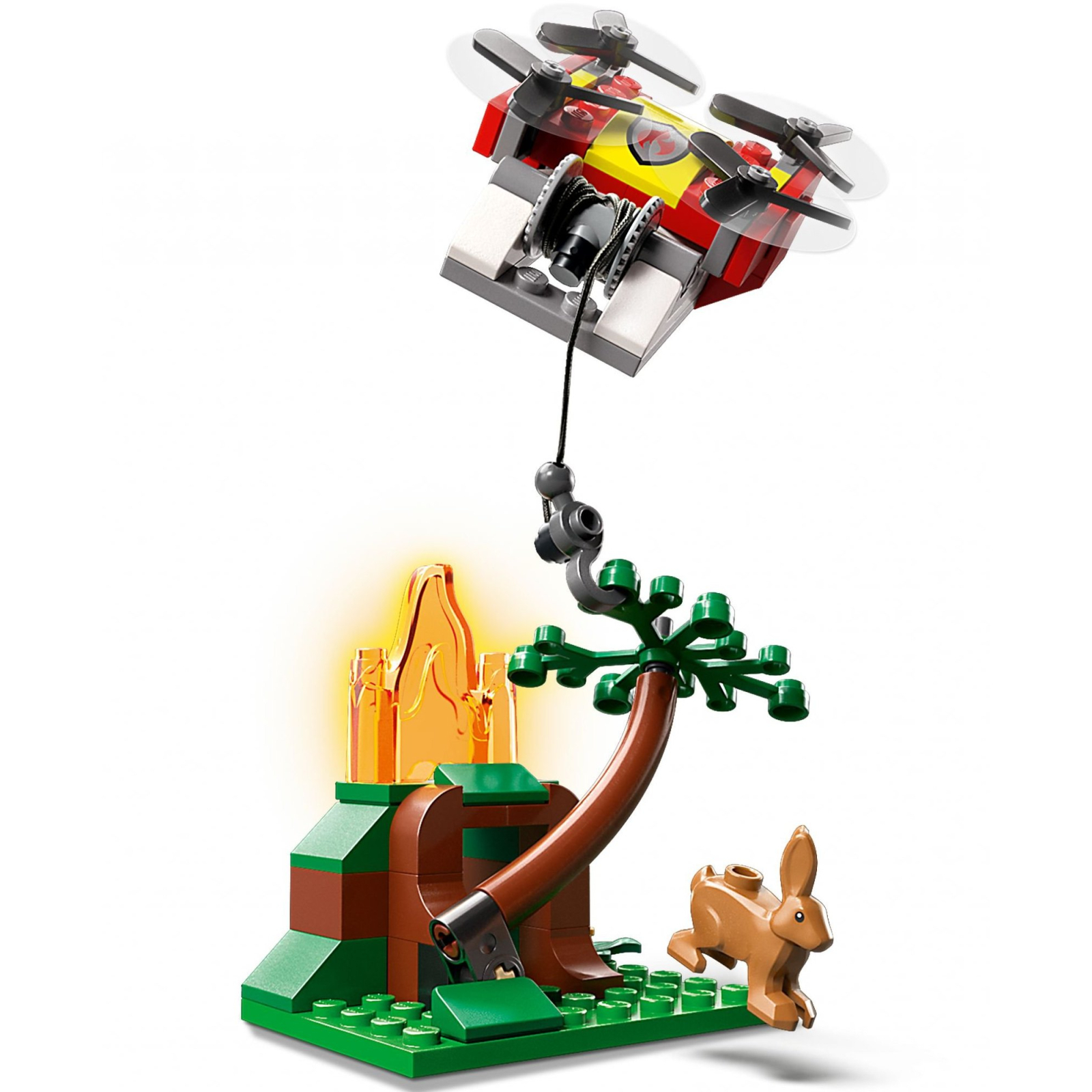 Конструктор LEGO City Пожарная машина 502 детали (60374) изображение 9