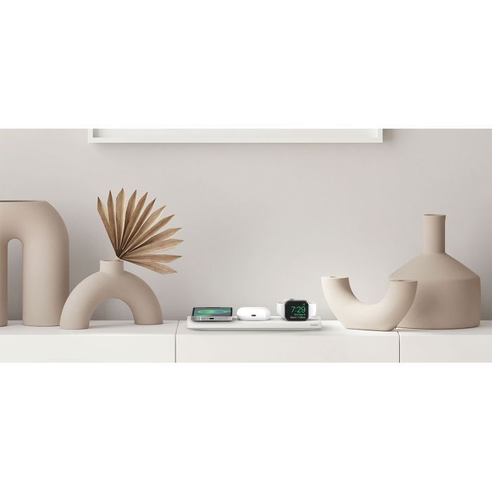 Зарядное устройство Belkin 3in1 MagSafe, white (WIZ016VFWH) изображение 2