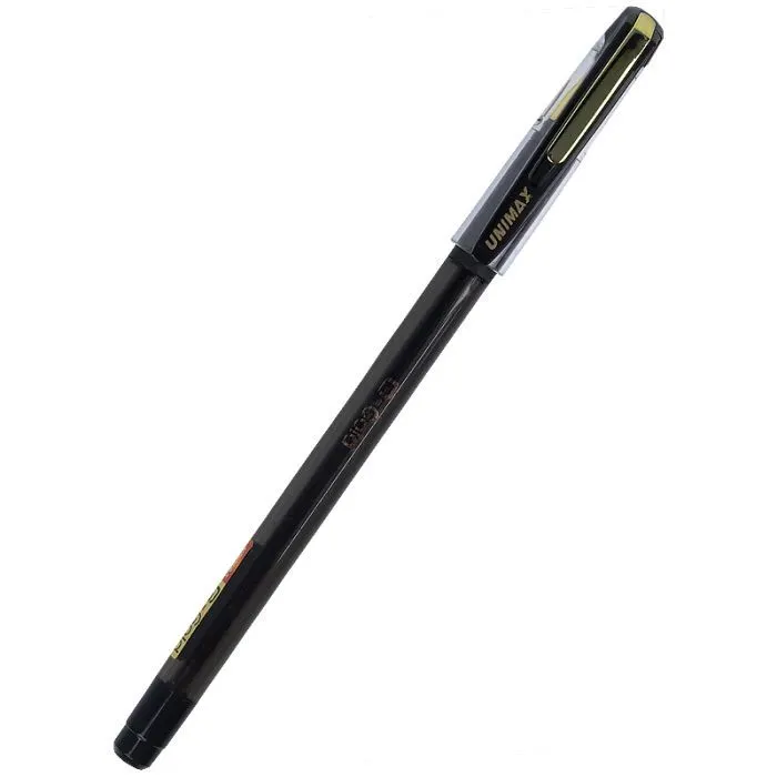 Ручка шариковая Unimax G-Gold, черная (UX-139-01) изображение 2