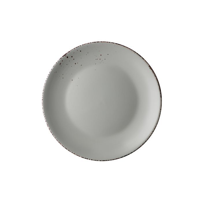 Тарілка Ardesto Lucca Dessert 19 см Grey Brown (AR2919GMC)