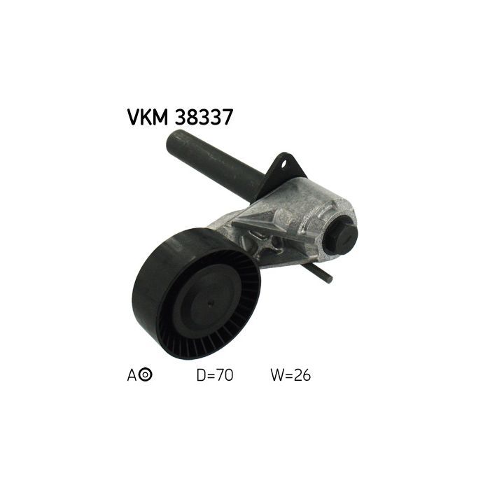 Ролик натяжителя ремня SKF VKM 38337
