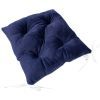 Подушка на стул MirSon 28-0006 Navy blue Velvet 40х40 см (2200006185901)