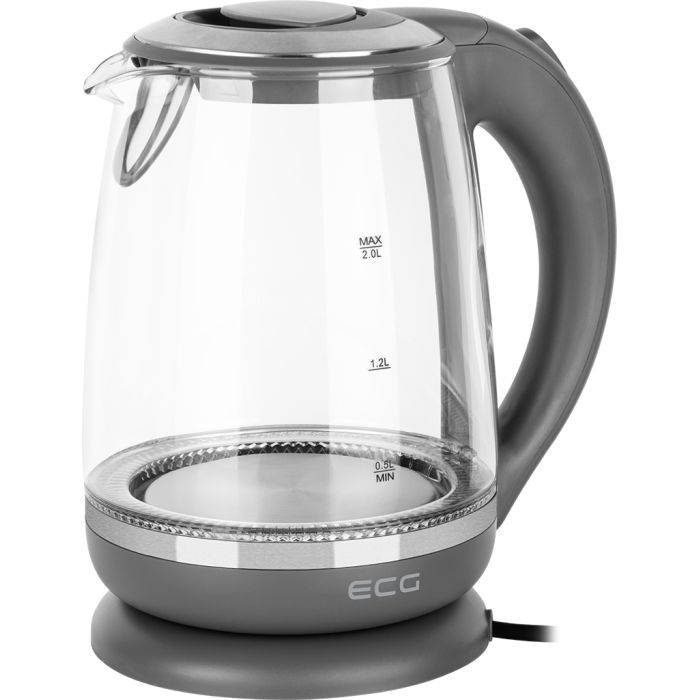 Электрочайник ECG RK 2020 Grey Glass (RK2020 Grey Glass) изображение 2