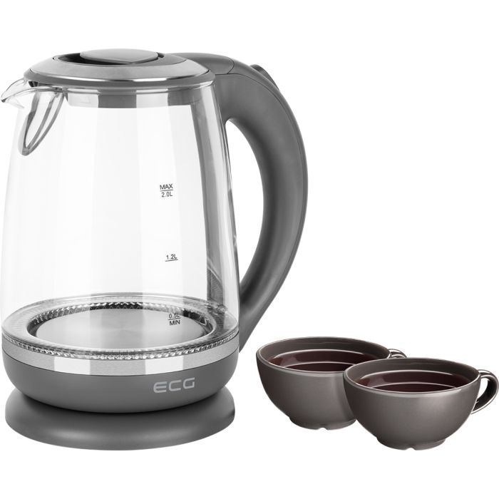 Электрочайник ECG RK 2020 Grey Glass (RK2020 Grey Glass) изображение 8