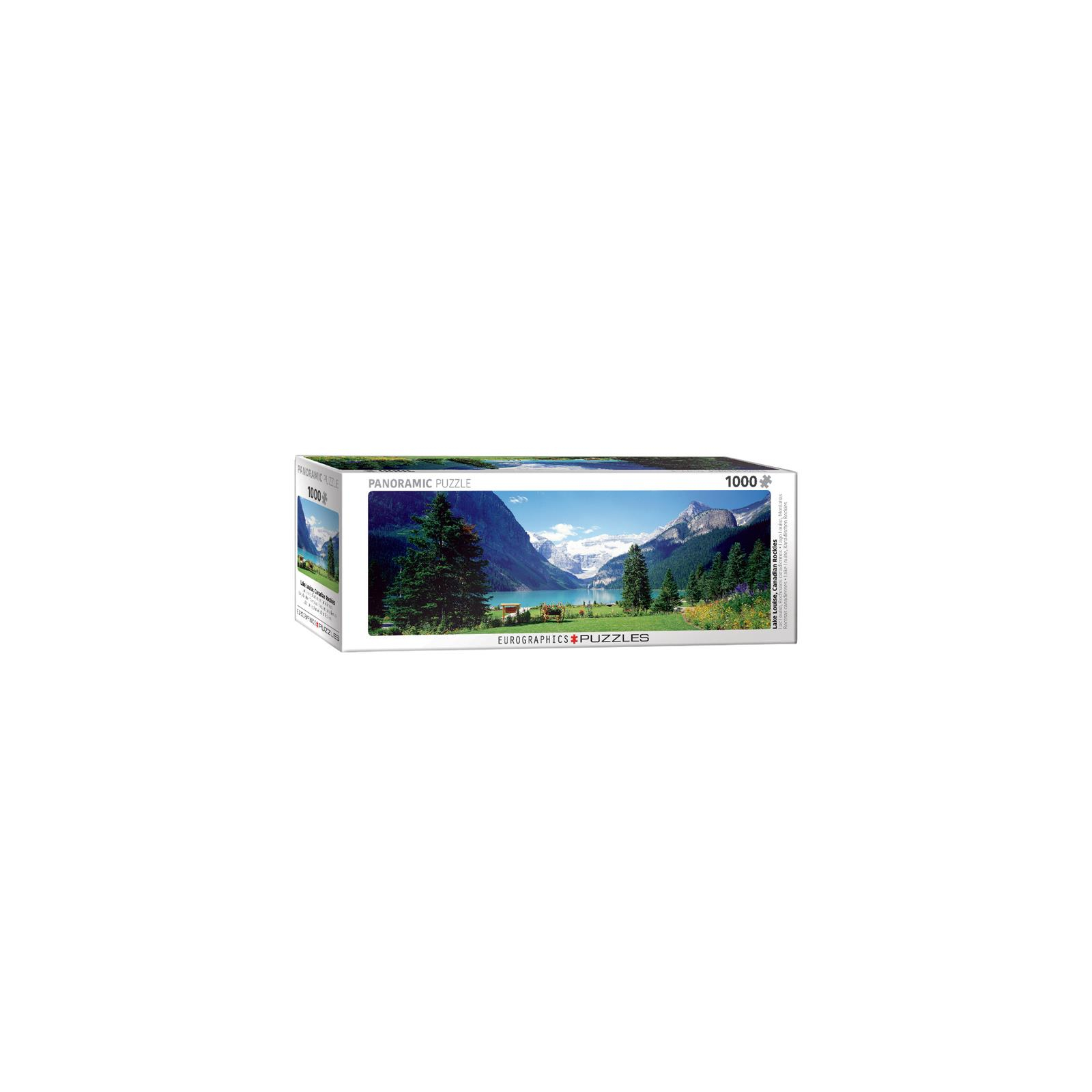 Пазл Eurographics Озеро Луїза, Канадські Скелясті гори, 1000 елементів панорамний (6010-1456)