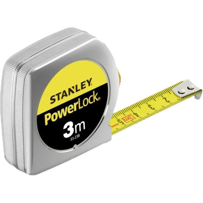 Рулетка Stanley Powerlock, 3м х 12,7 мм (0-33-238) зображення 2