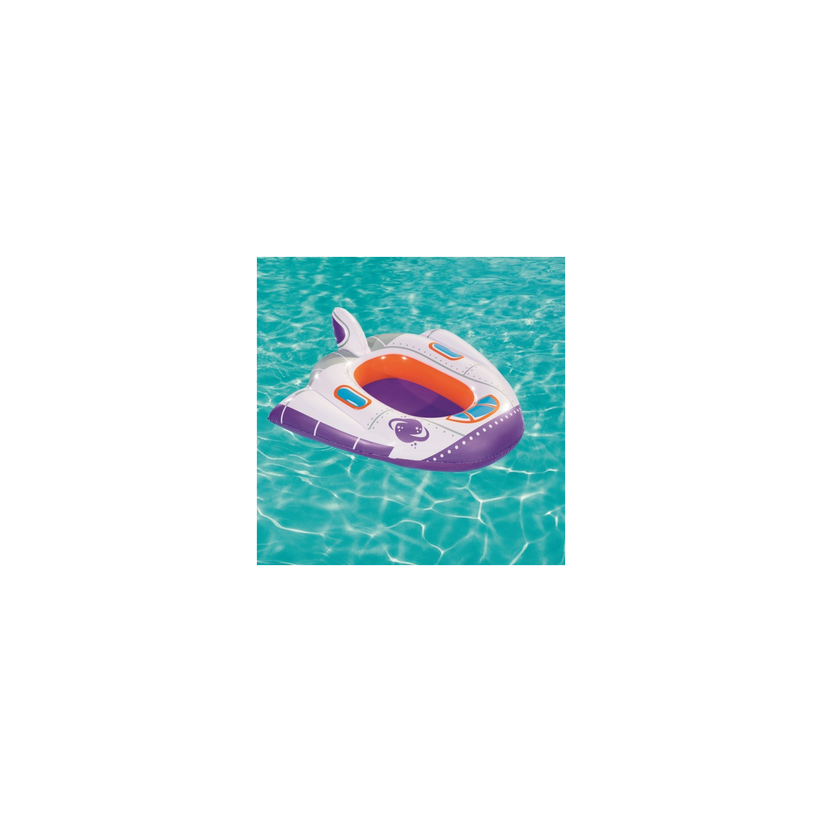 Круг надувний BestWay Плотик (BW 34106 violet) зображення 5