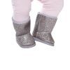 Аксессуар к кукле Zapf Обувь для куклы Baby Born - Серебристые сапожки (824573-1) изображение 3