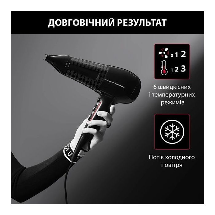 Фен Rowenta CV591LF0 зображення 7