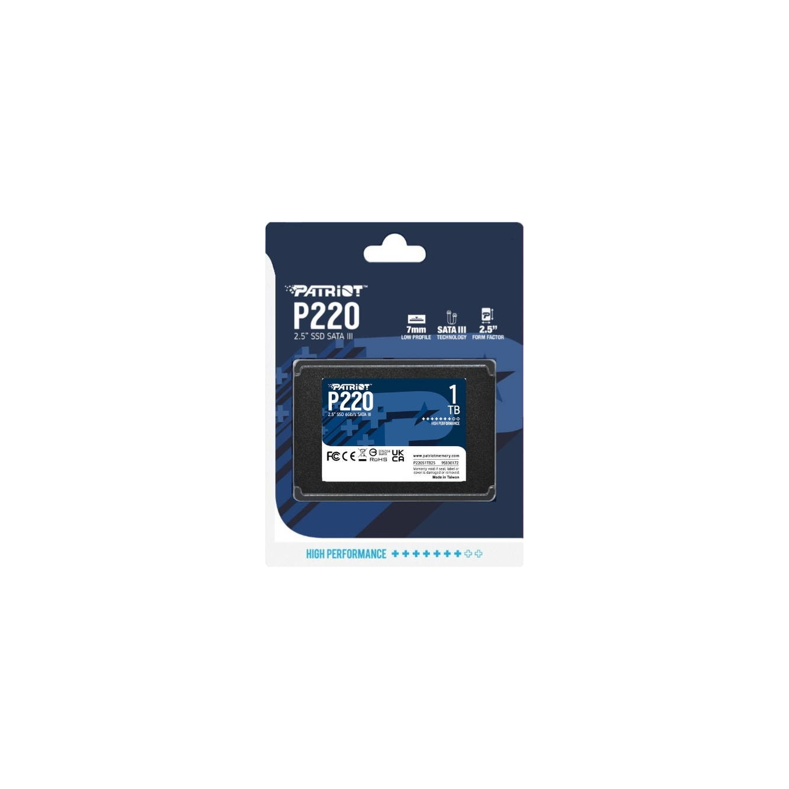 Накопитель SSD 2.5" 512GB Patriot (P220S512G25) изображение 4
