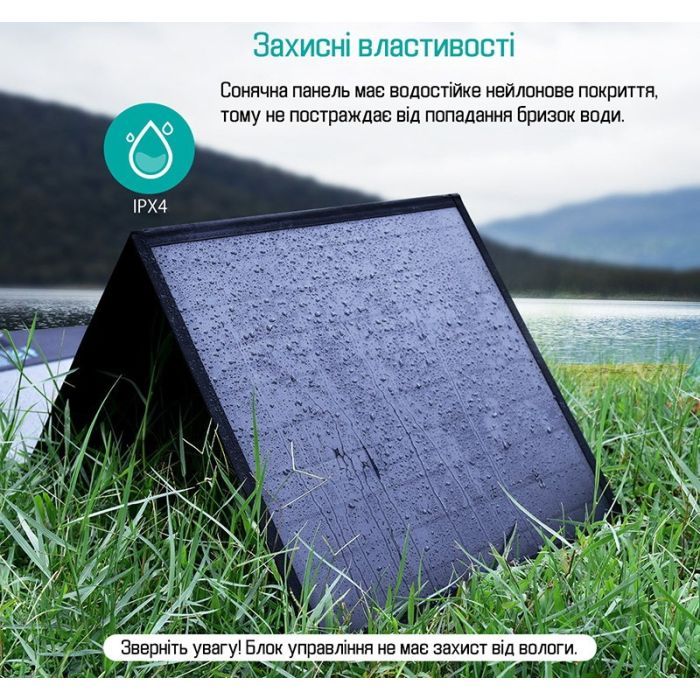 Портативная солнечная панель Choetech 120W (SC008) изображение 9