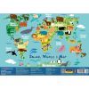 Подкладка настольная Cool For School Animal World's Map (CF61480-05)